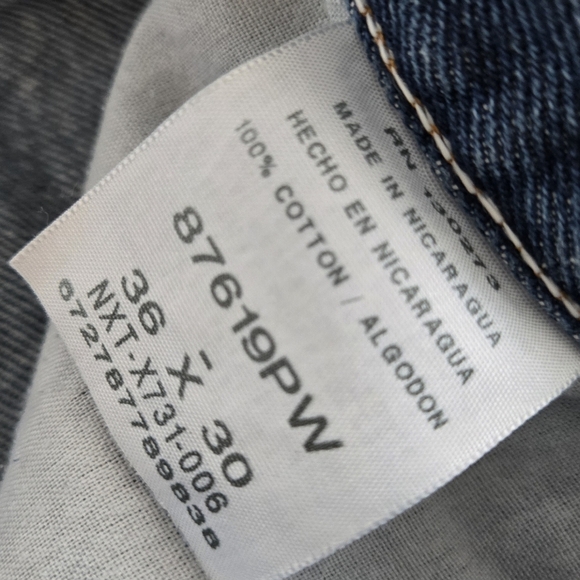 Rustler Men’s Blue Jeans size 36 x 29 - Picture 3 of 12